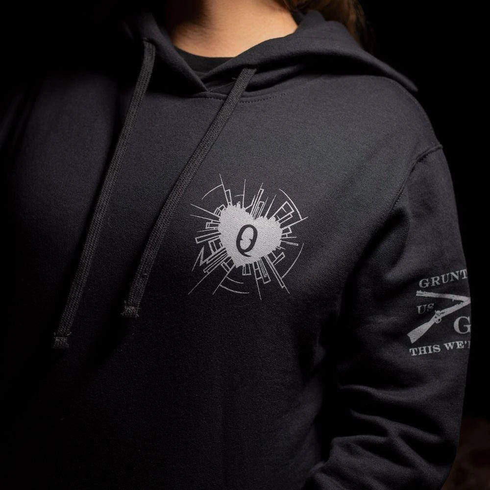 Women's Heart And Soul Of A Warrior Hoodie - Black - Image 2