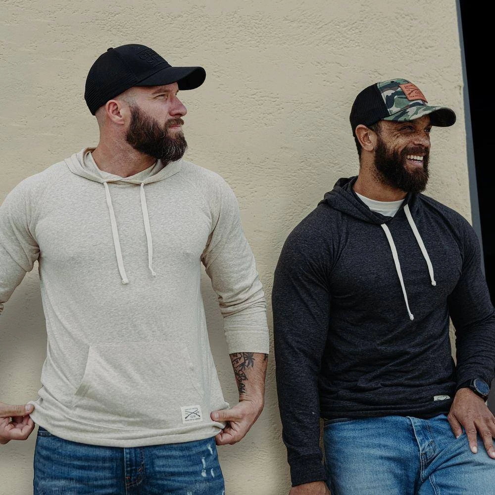 Hangover Hoodie - Heather Black - Image 2