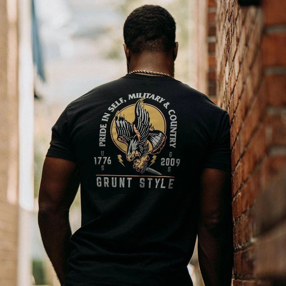 War Eagle T-Shirt - Black - Image 2