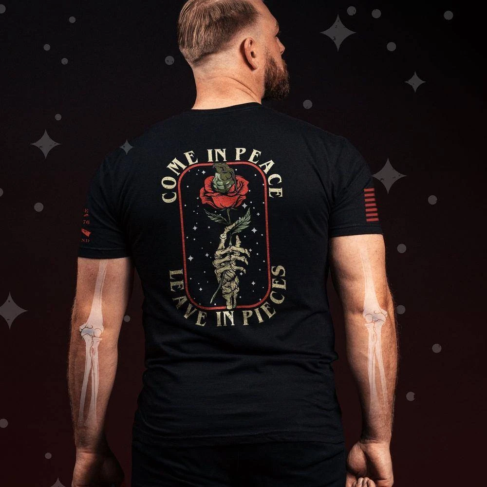 Death Rose T-Shirt - Black - Image 3