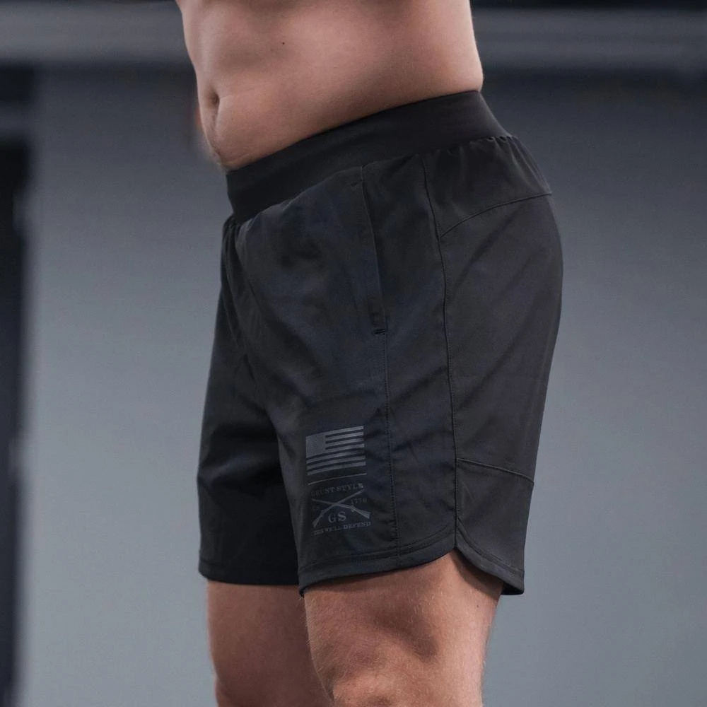 Men's Training Shorts - Black - Image 2