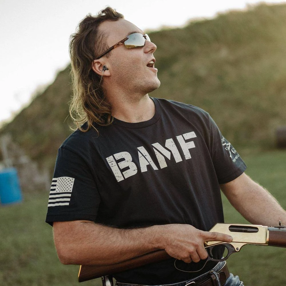 BAMF T-Shirt - Midnight Navy - Image 3