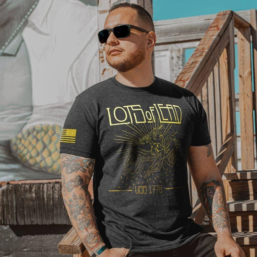 Lots Of Lead T-Shirt - Vintage Black - Image 2