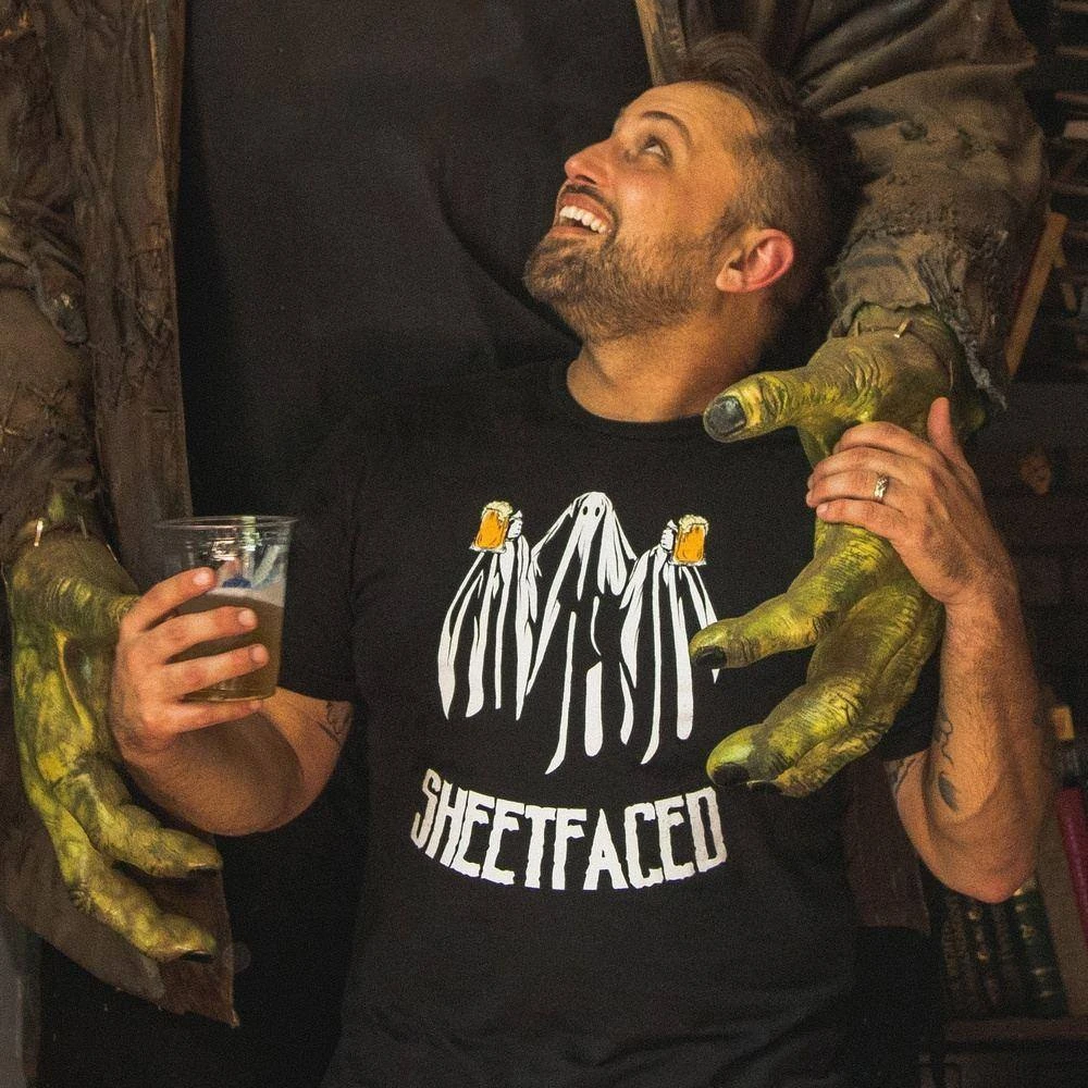 Sheetfaced T-Shirt - Black - Image 4