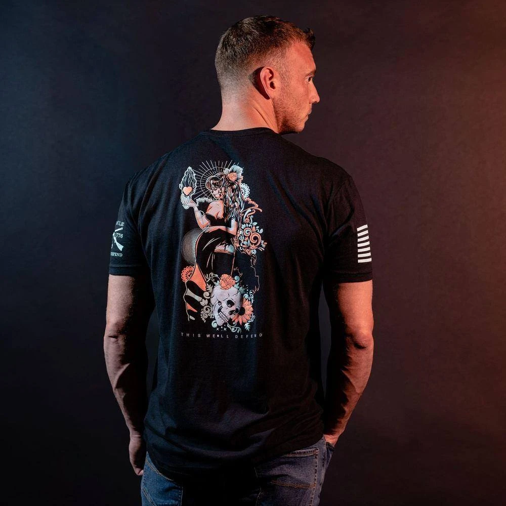 In Hearts We Live Forever T-Shirt - Black - Image 2