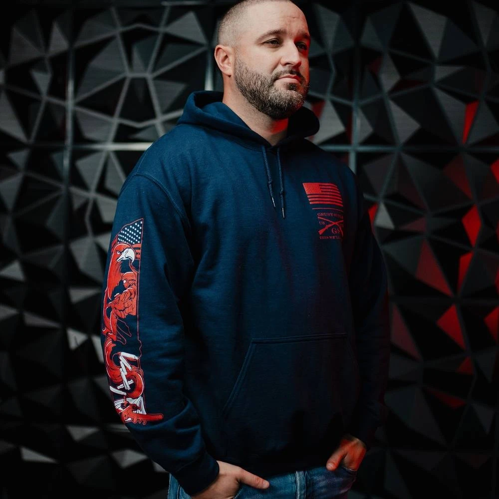 Freedom Dealer Hoodie - Navy - Image 2