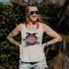 Women's Murica Brewing Flowy Tank - White