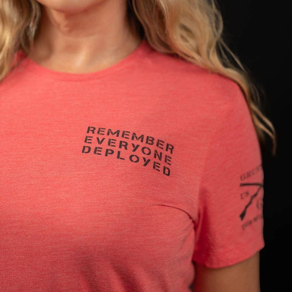 Women's R.E.D. All Forces Relaxed Fit Tee - Red - Image 3