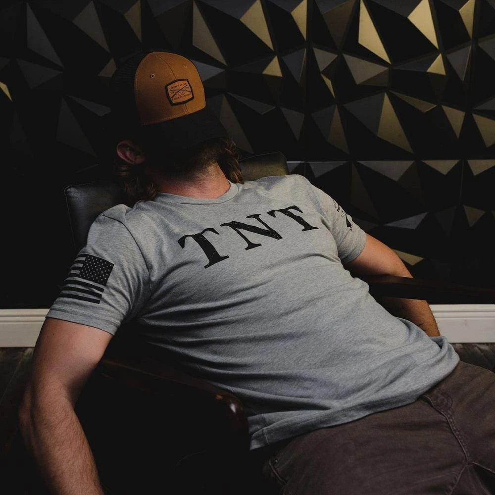 TNT T-Shirt - Dark Heather Gray - Image 2