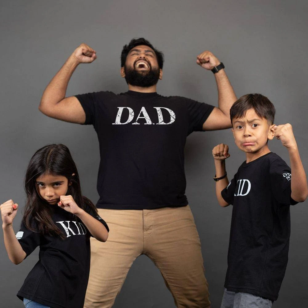 Dad Defined T-Shirt - Black - Image 2