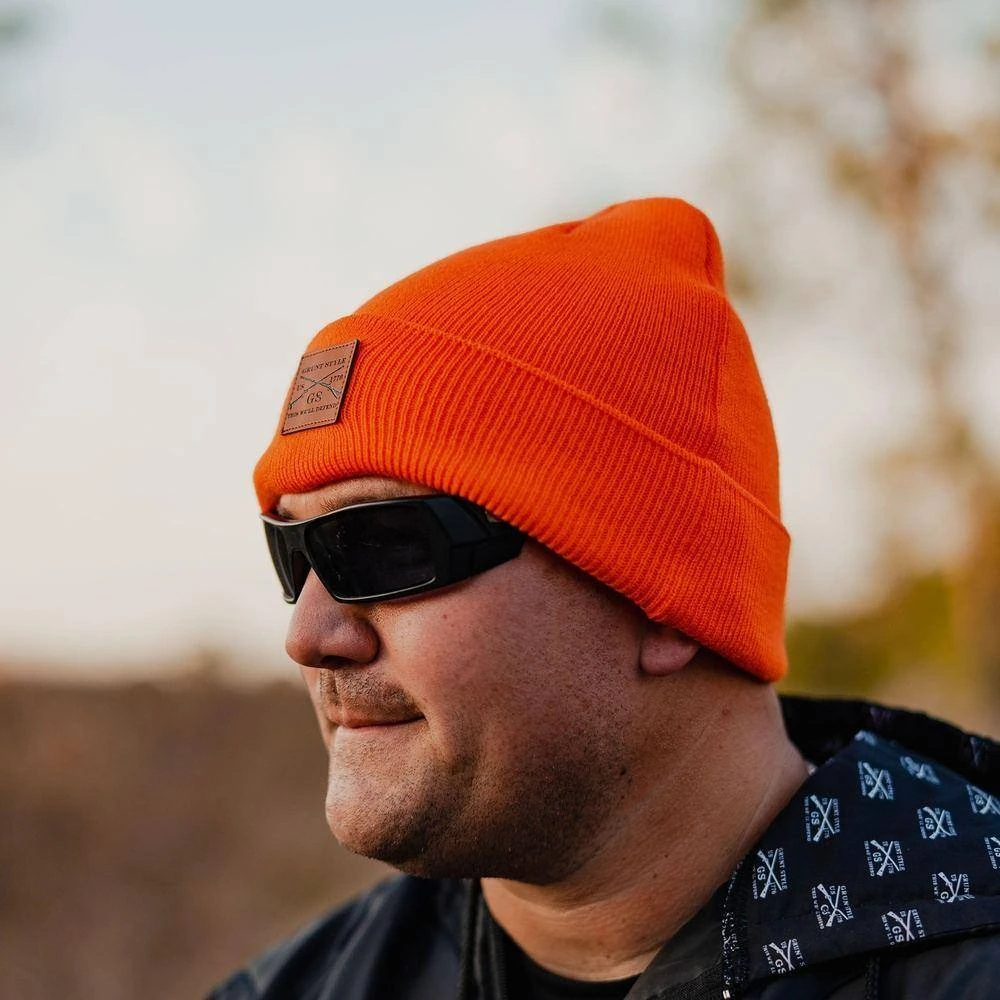 Accessories Cuffed Beanie - Safety Orange - Image 4