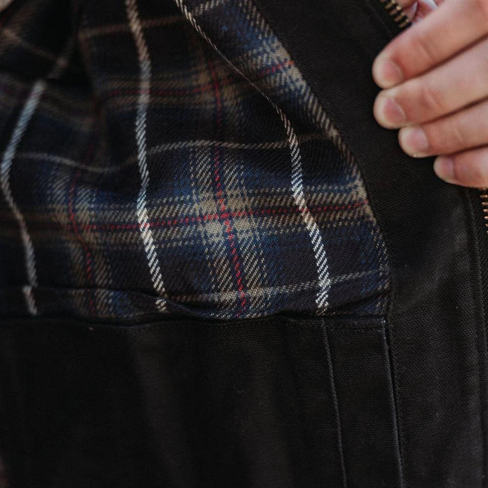 Men's Field Jacket - Black - Image 7