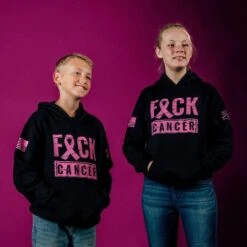 YouthF*ck Cancer Hoodie - Black