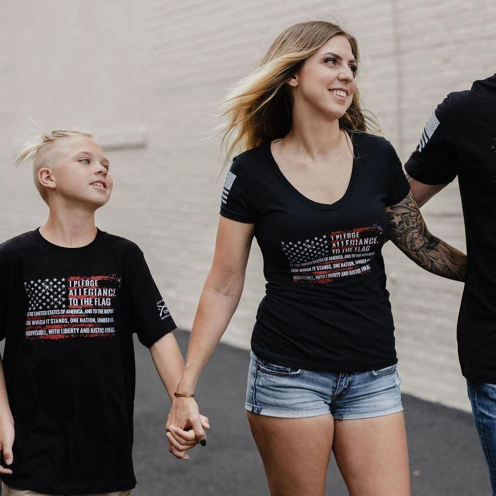 Women's Pledge V-Neck - Black - Image 6