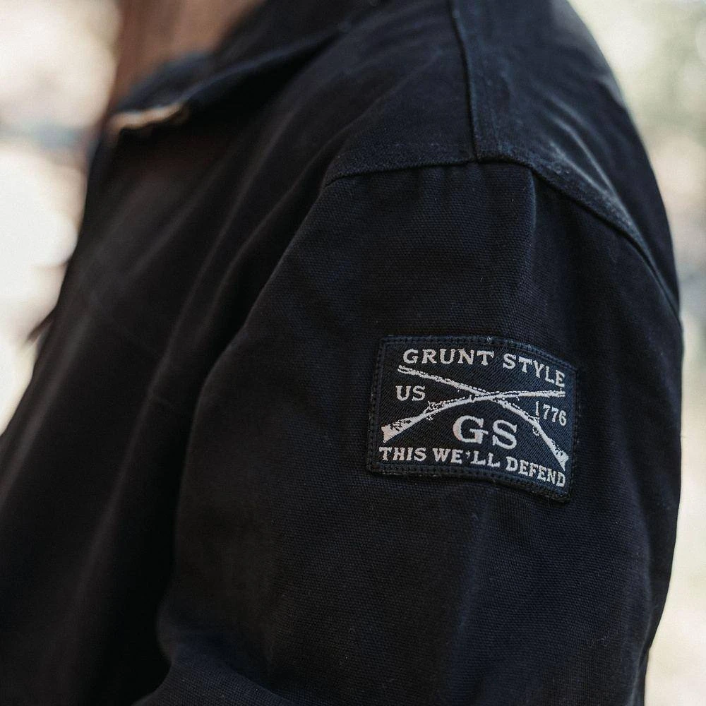 Men's Field Jacket - Black - Image 6