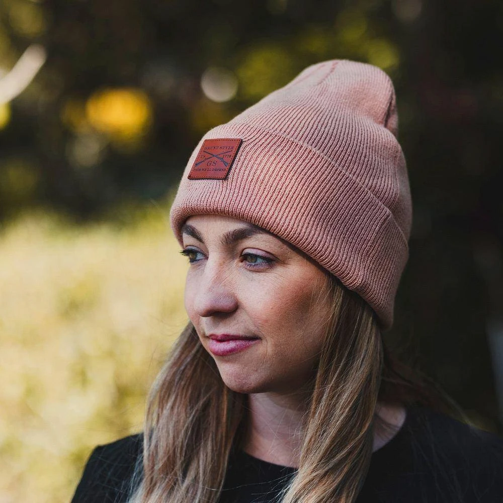 Accessories Cuffed Beanie - Desert Pink - Image 2