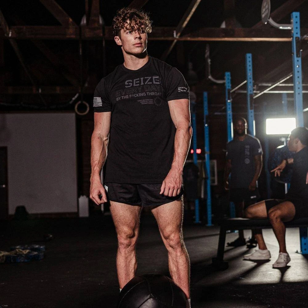 Seize Every Day T-Shirt - Black - Image 2