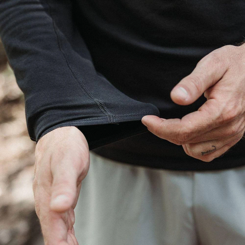 Men's Firewatch Hoodie - Black - Image 5