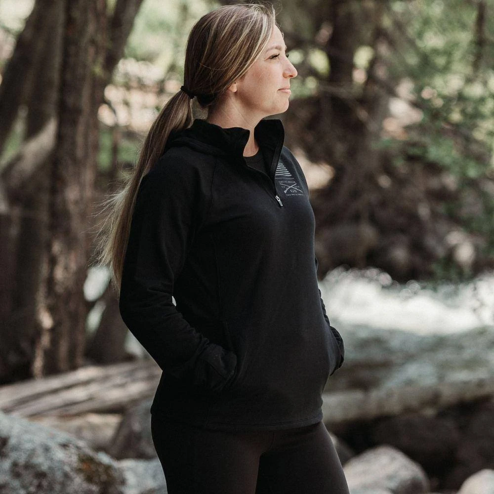 Women's Firewatch Hoodie - Black - Image 3