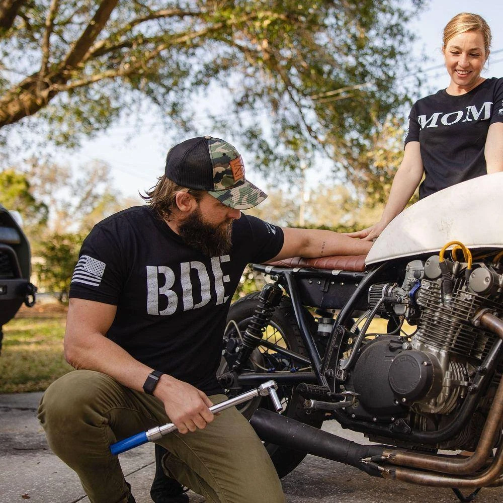 Big Dad Energy T-Shirt - Black - Image 4