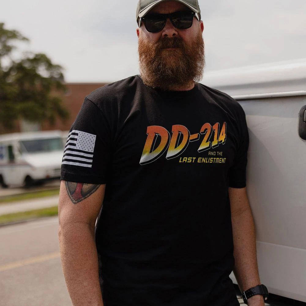 Last Enlistment T-Shirt - Black - Image 3