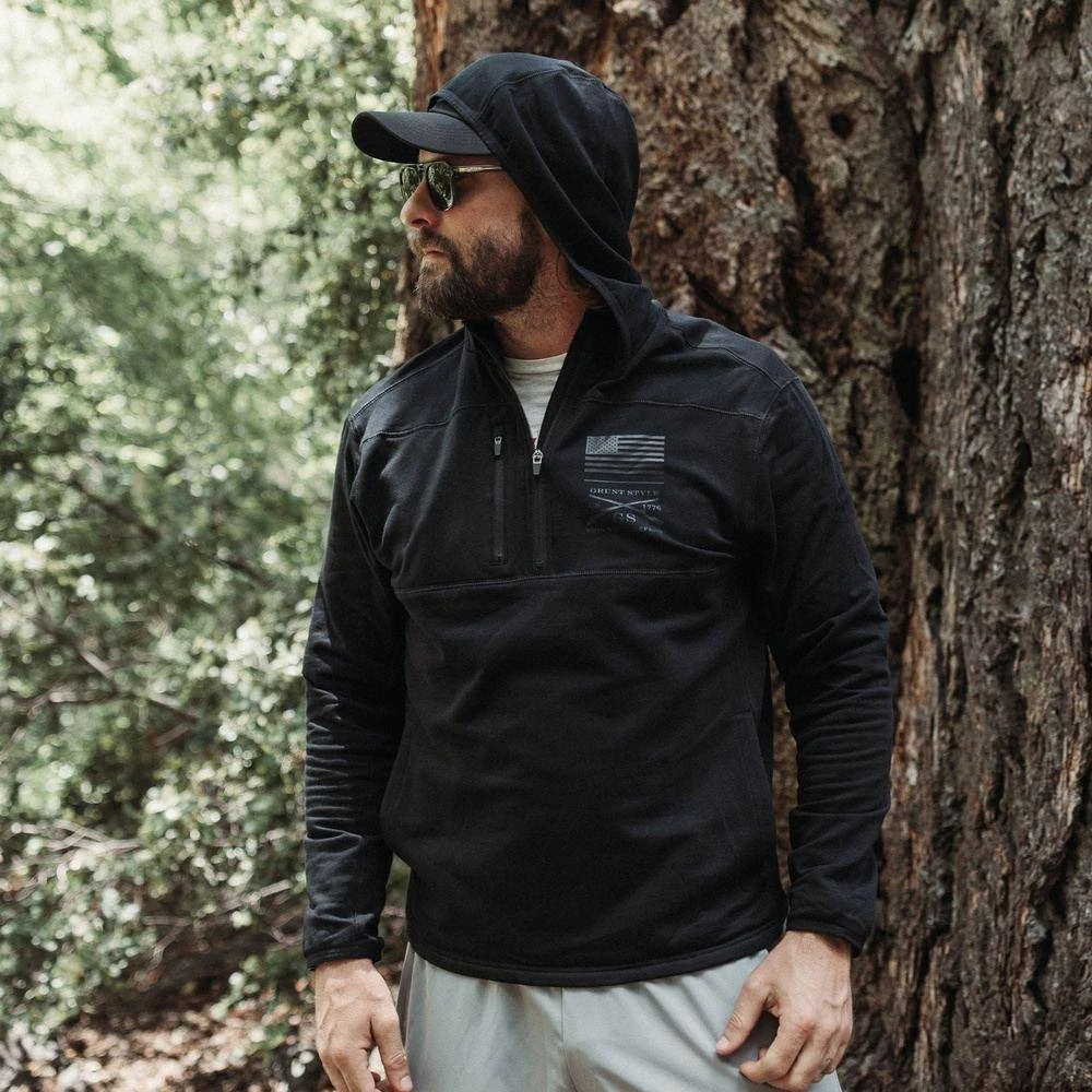 Men's Firewatch Hoodie - Black - Image 2