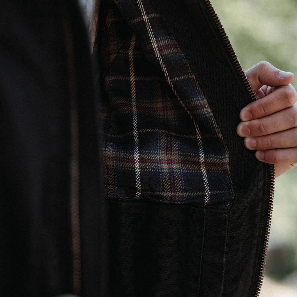 Men's Field Jacket - Black - Image 3