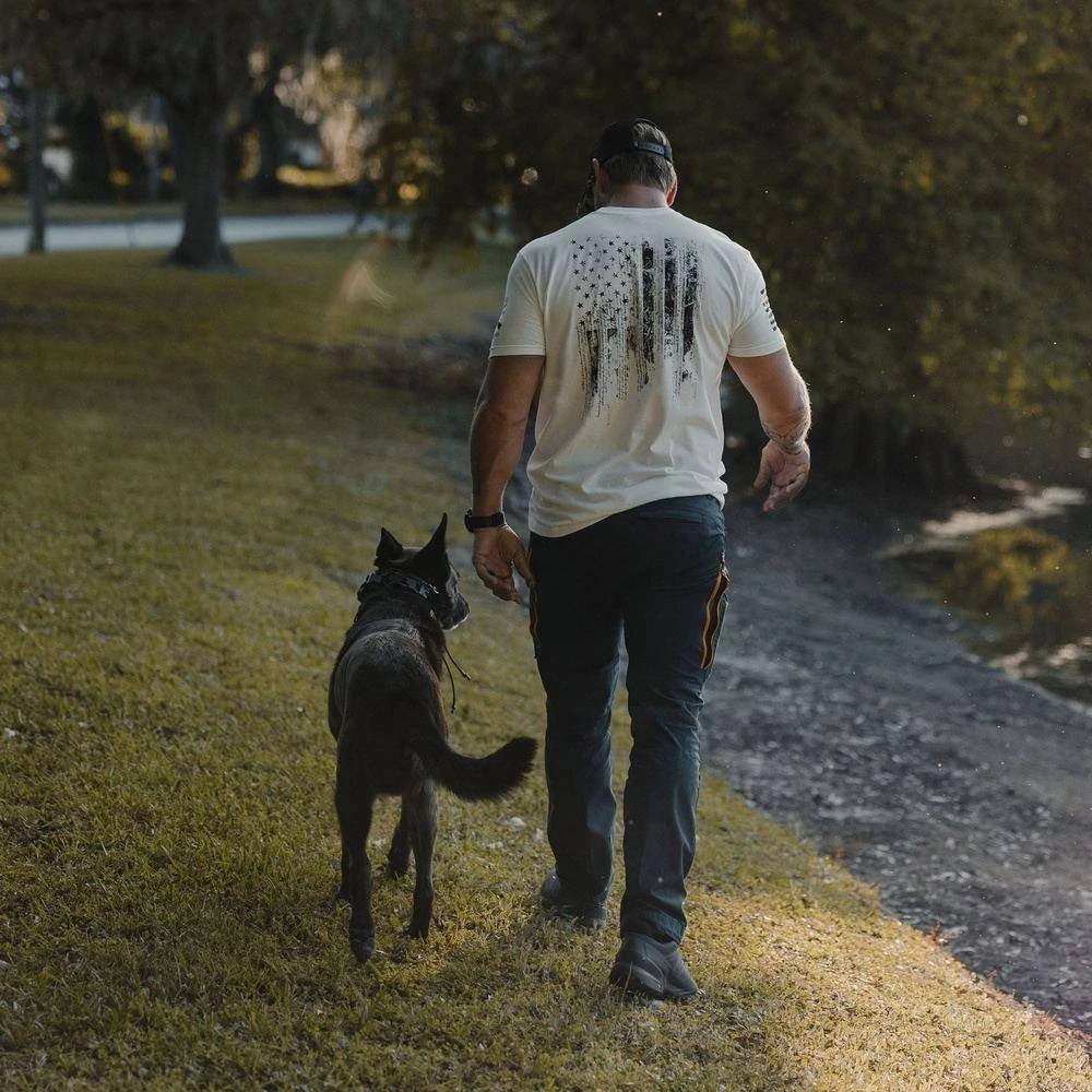 1776 Flag T-Shirt - White - Image 5