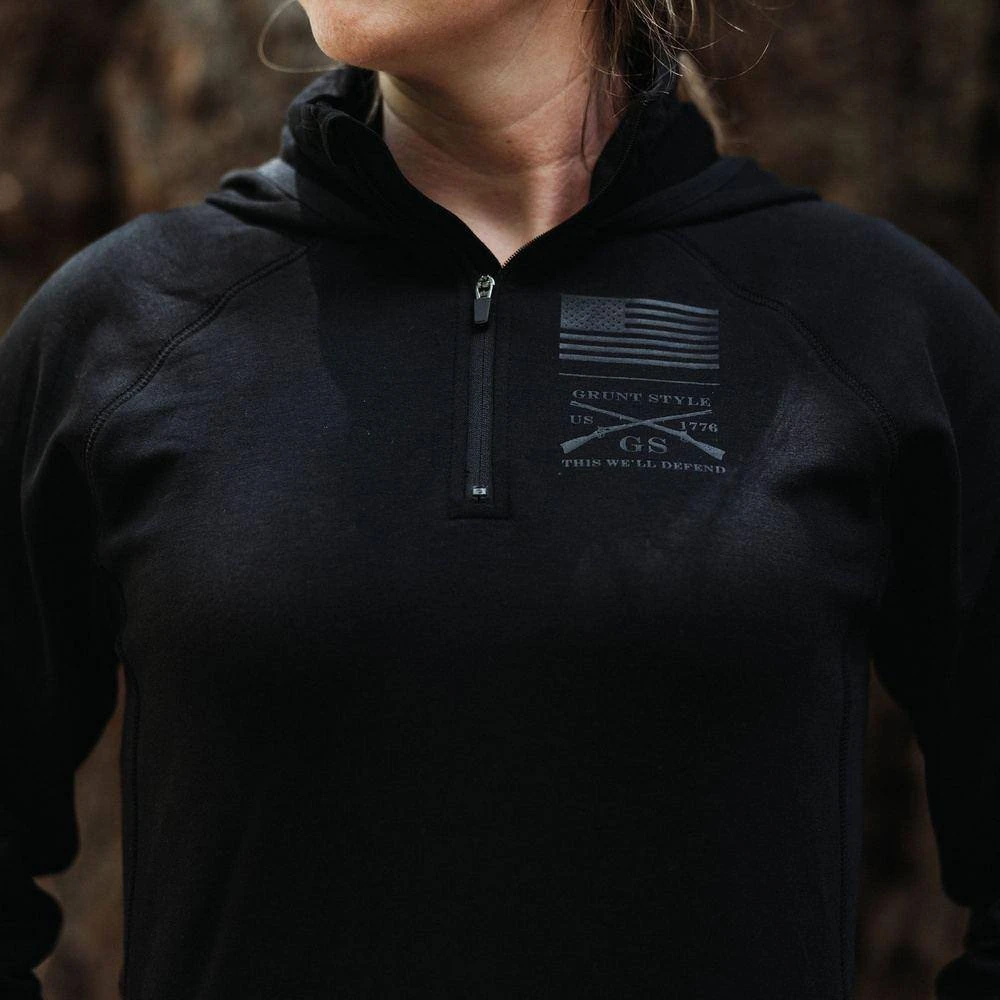 Women's Firewatch Hoodie - Black - Image 2