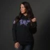 Women's 2A Butterfly Hoodie - Black