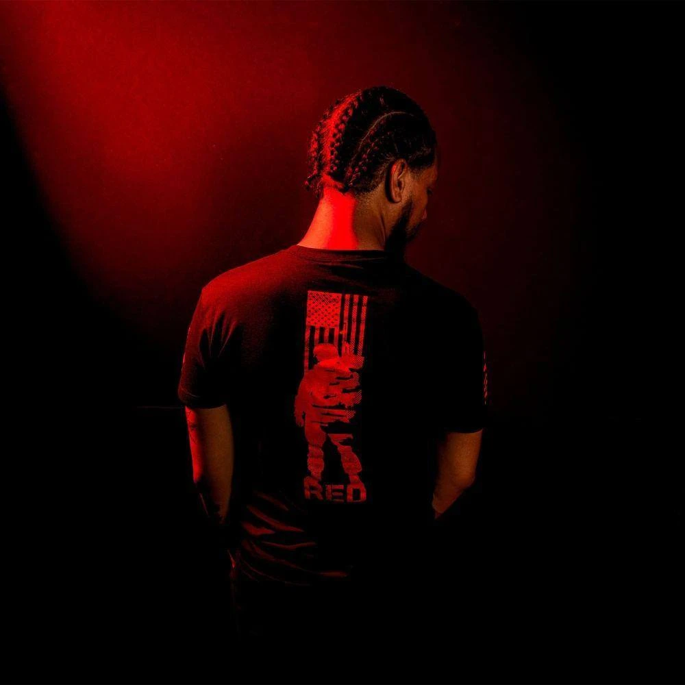 R.E.D. All Forces T-Shirt - Black - Image 3