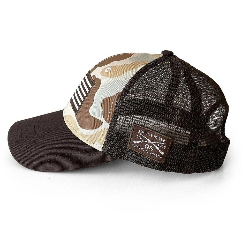 Accessories Frog Skin Beach Camo Mesh Hat - Image 3