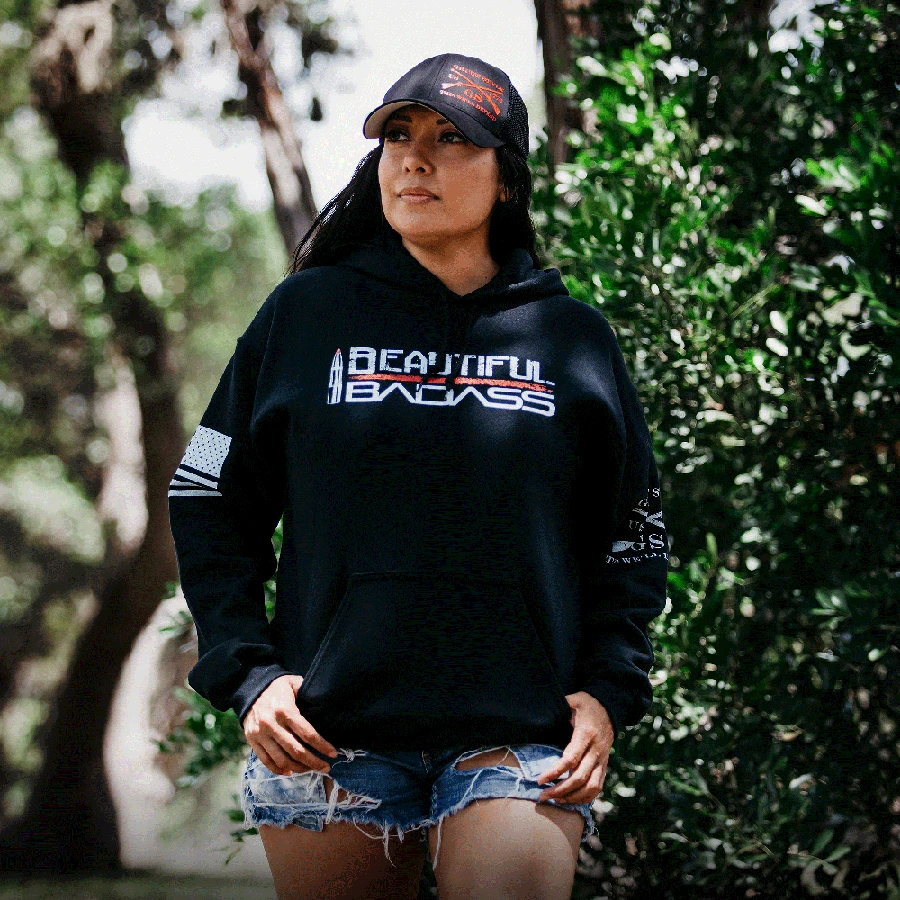 Women's Beautiful Badass Hoodie 2.0 - Black - Image 2
