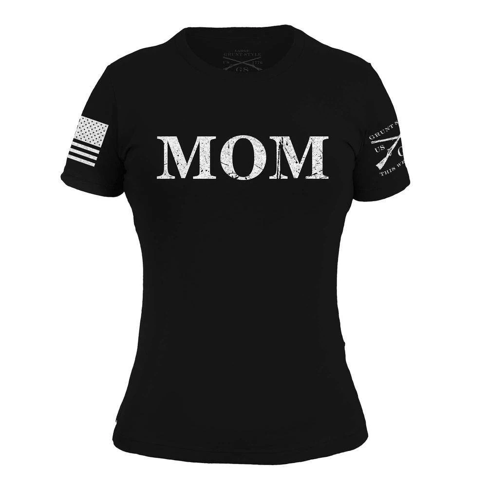 Women's Mom Defined T-Shirt - Black - Image 7