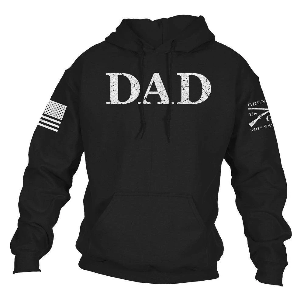 Dad Defined Hoodie - Black - Image 6