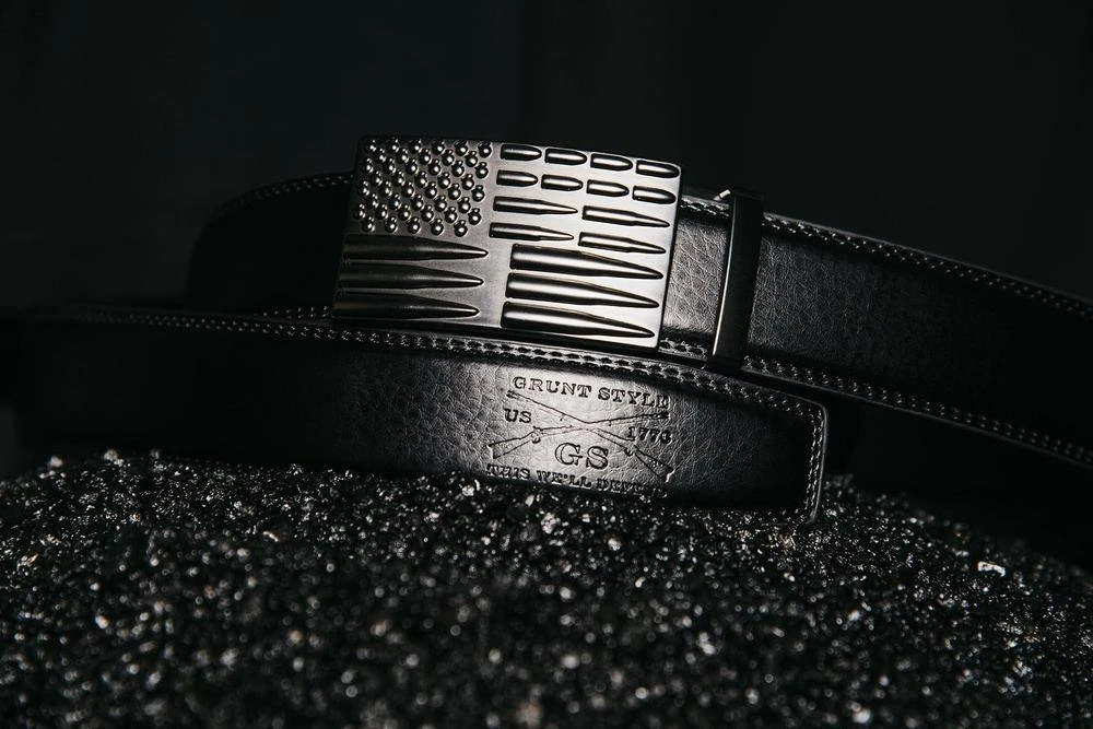 Accessories The Leather Belt - Black