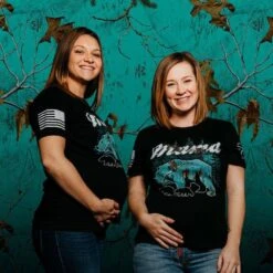 Women's Mama Bear T-Shirt - Realtree Xtra® Sea Glass