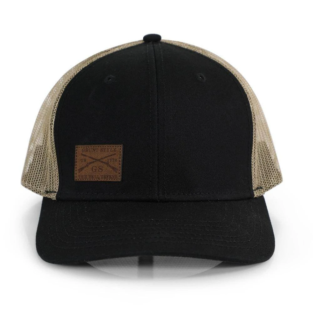 Accessories Logo Leather Patch Hat - Image 5