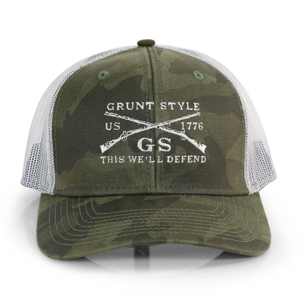 Accessories Camo Embroidered Logo Hat - Image 3