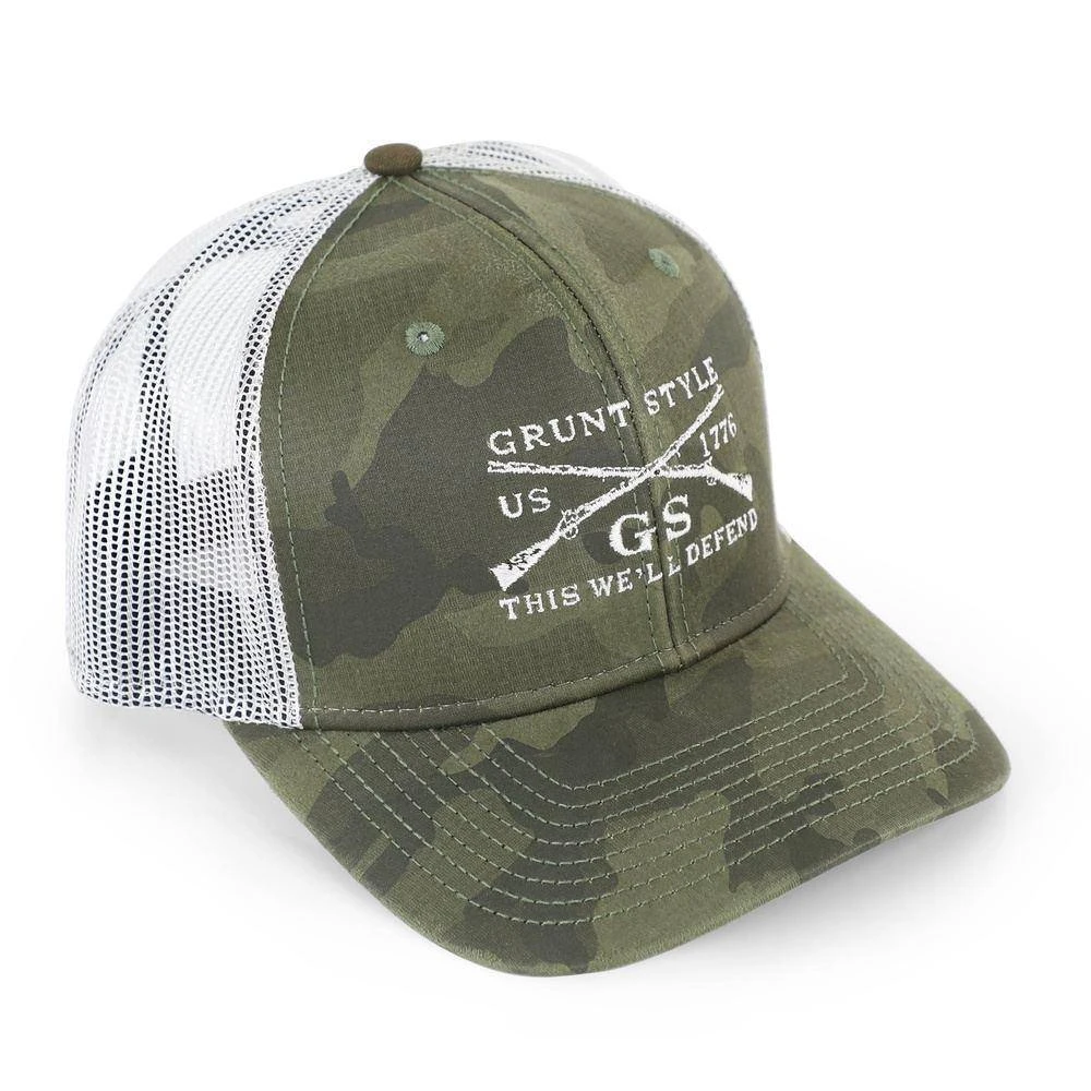 Accessories Camo Embroidered Logo Hat - Image 4