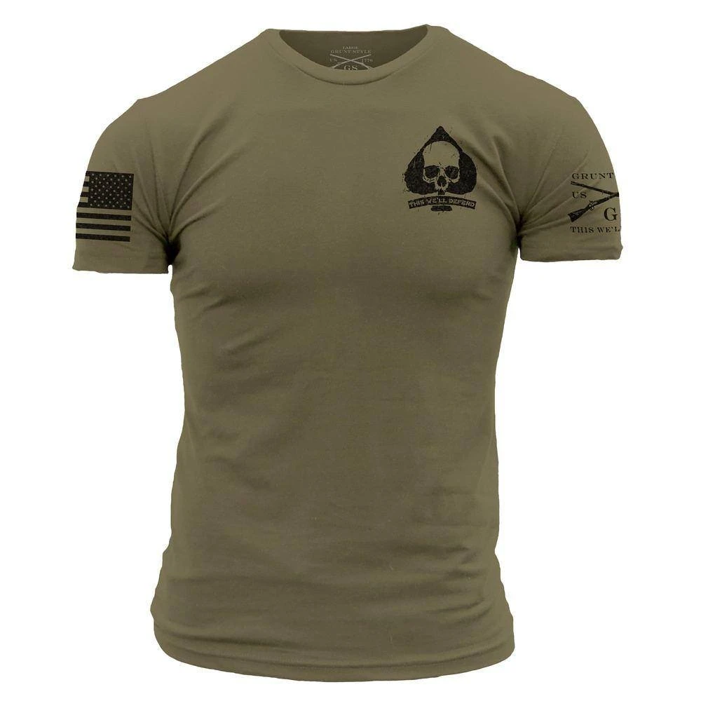 Patriot Seal T-Shirt - Military Green - Image 4