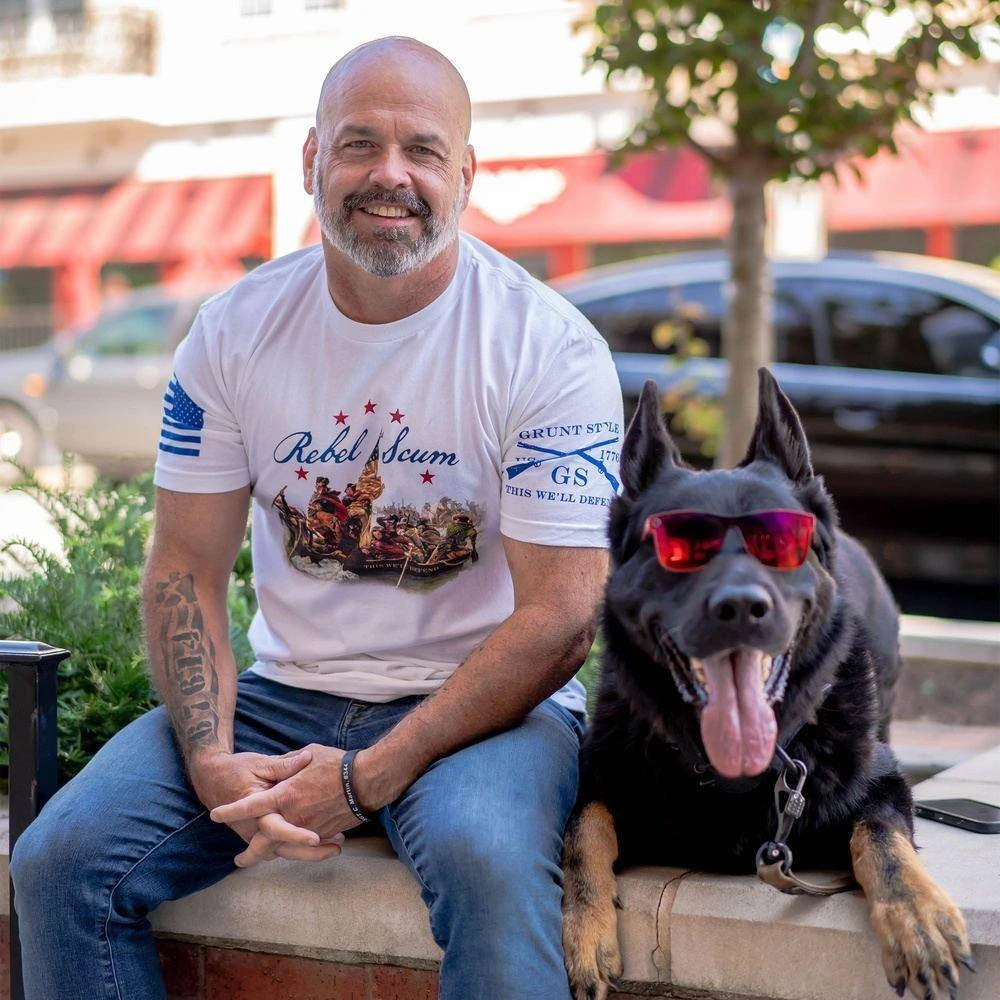 Rebel Scum T-Shirt - White - Image 5