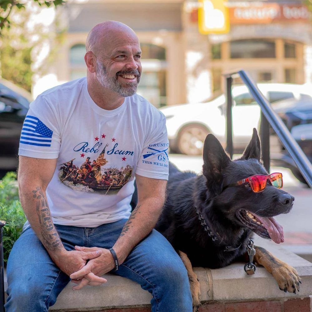 Rebel Scum T-Shirt - White - Image 3