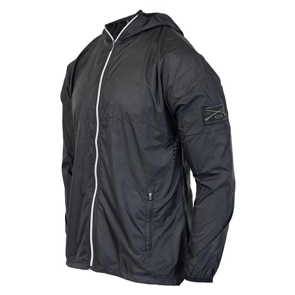 Grunt Style Windbreaker - Black - Image 10