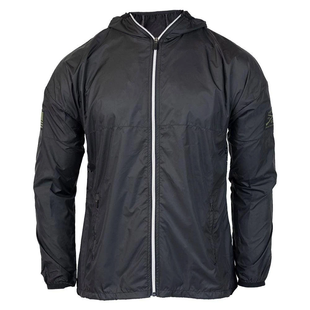 Grunt Style Windbreaker - Black - Image 2