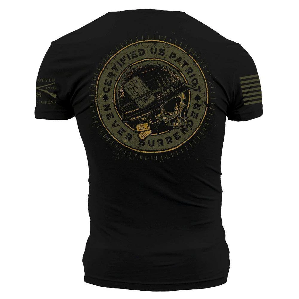 Patriot Seal T-Shirt - Black - Image 7