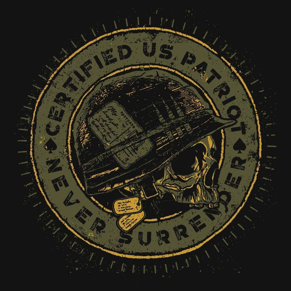 Patriot Seal T-Shirt - Black - Image 5