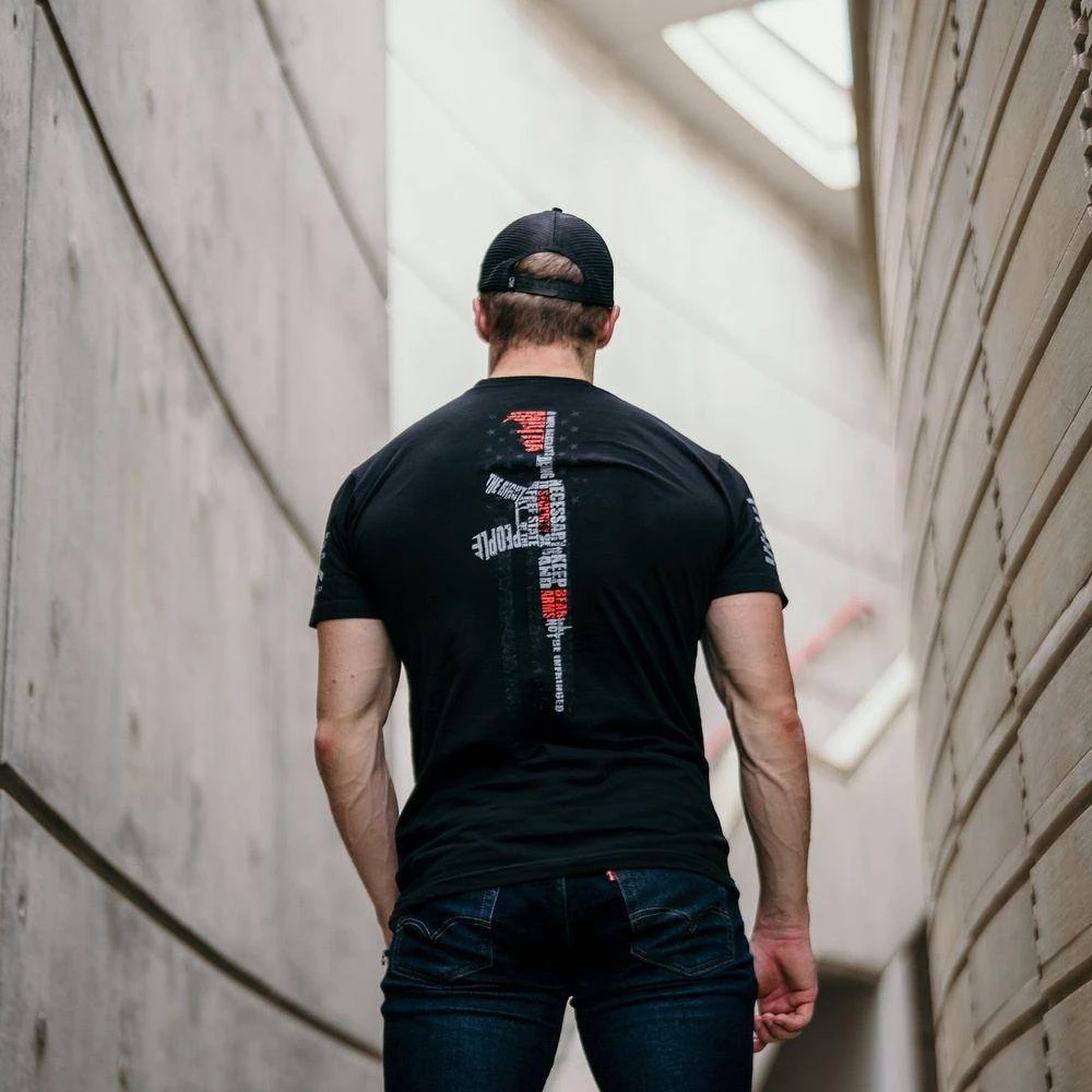 Second Amendment 2.0 T-Shirt - Black - Image 3
