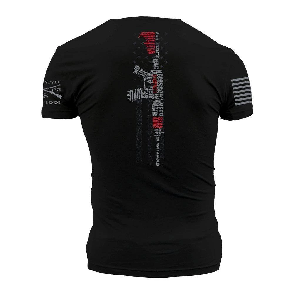 Second Amendment 2.0 T-Shirt - Black - Image 8