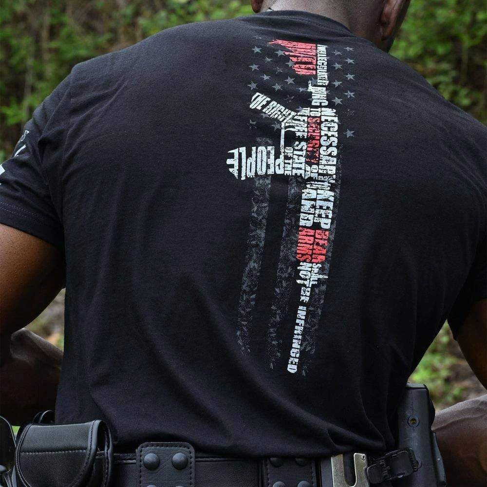 Second Amendment 2.0 T-Shirt - Black - Image 5